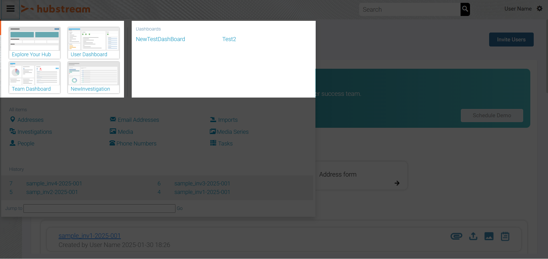 dashboard view promoted