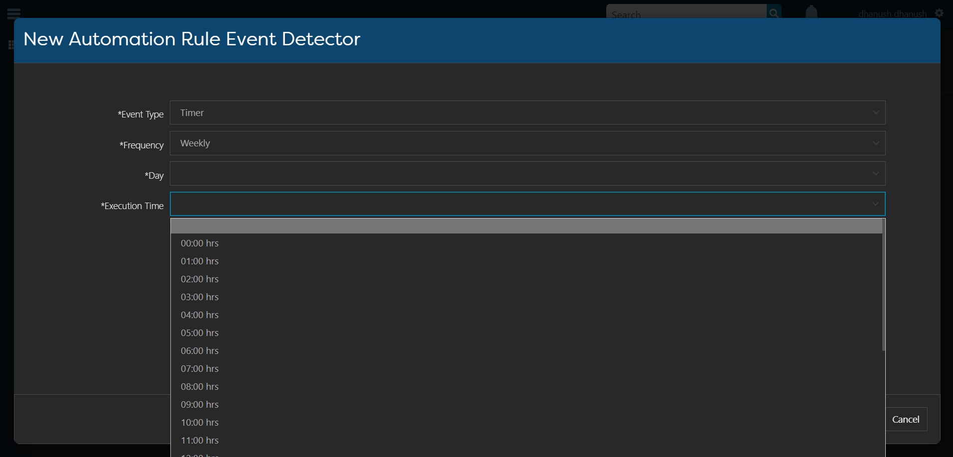 Automationrule Timer